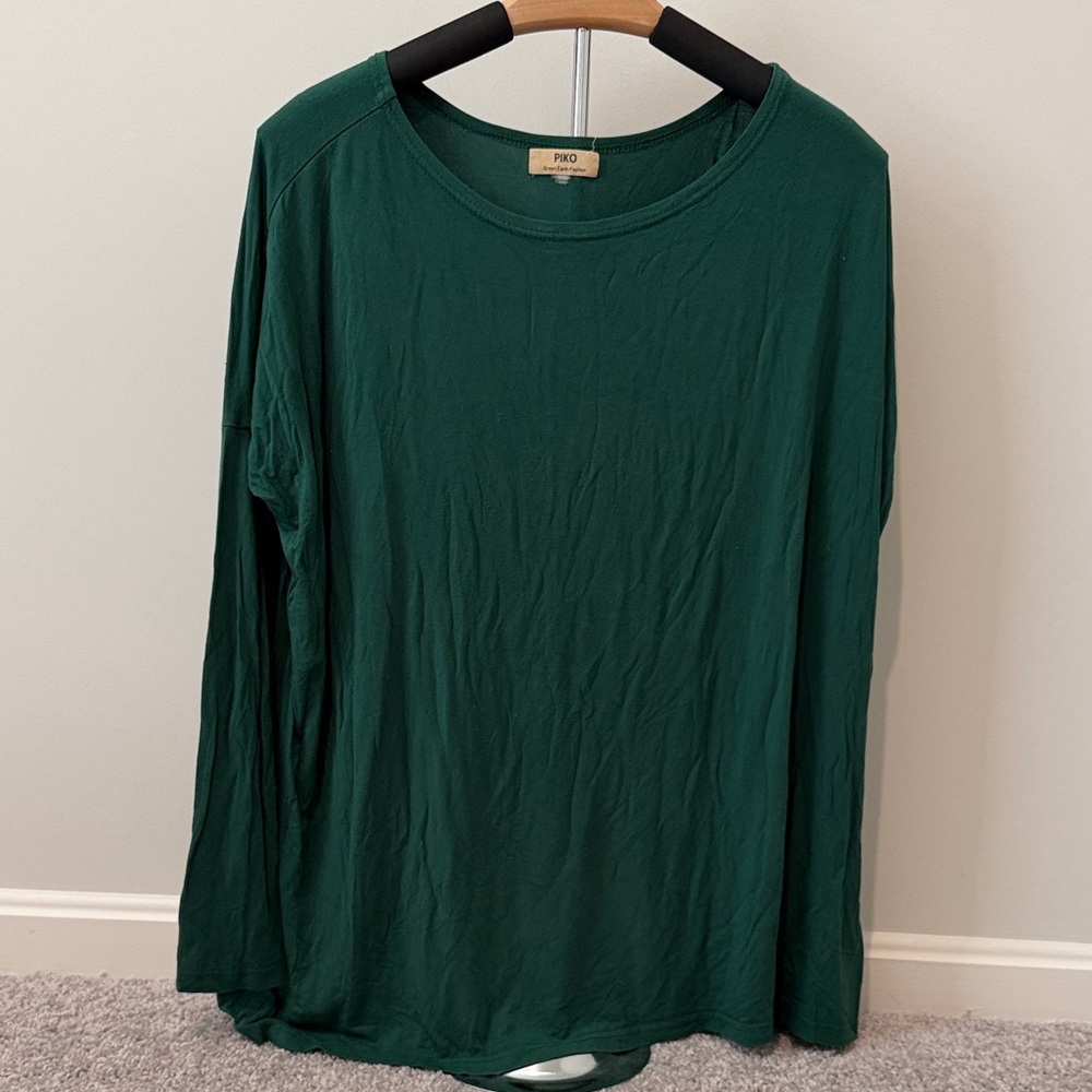 Piko 1988 Forest Green Long Sleeve Tee